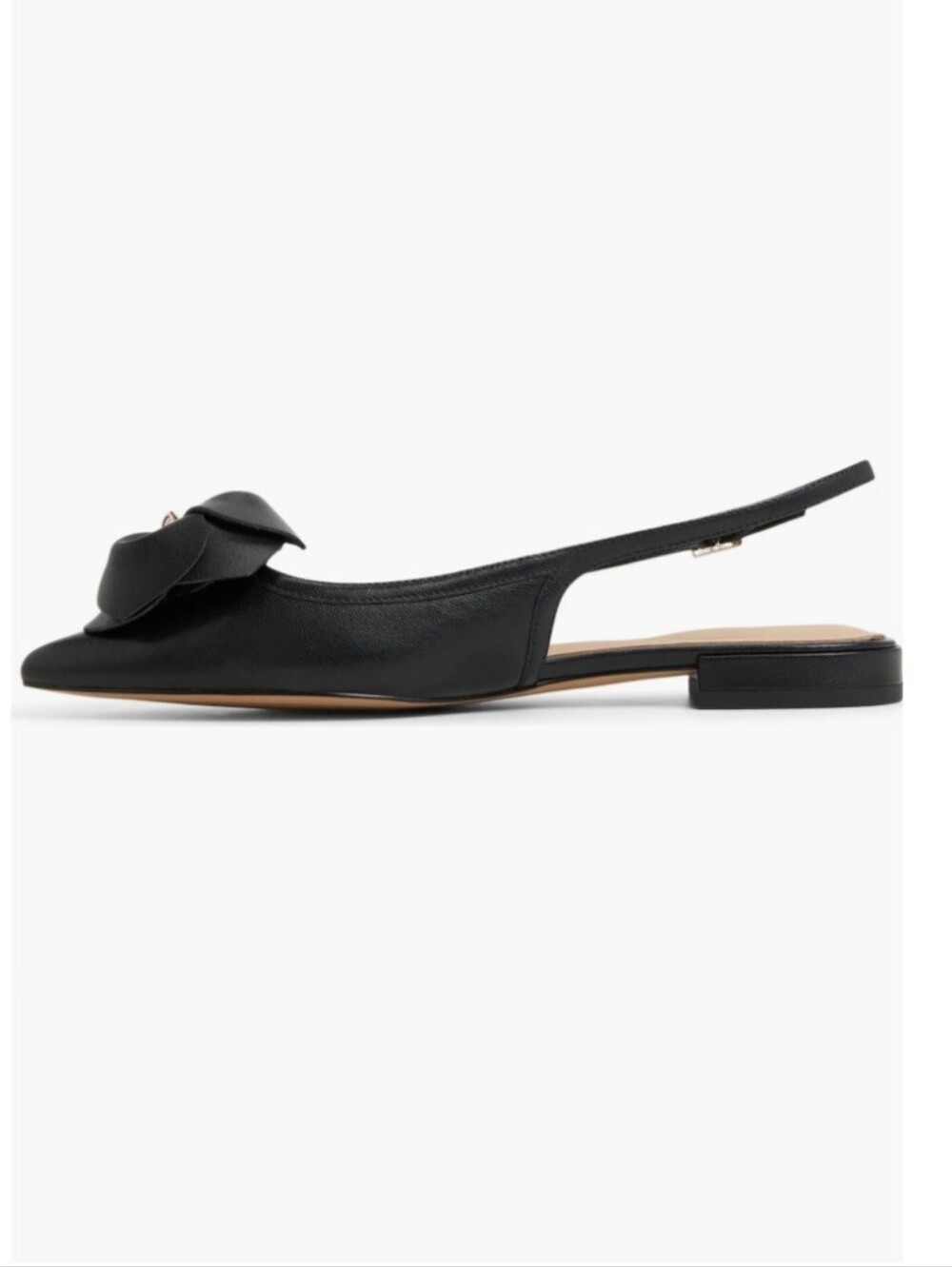 NWOB Ted Baker London Lili Rose Pointed Toe Slingbacks Flat. Size 6.5 - Picture 2 of 15